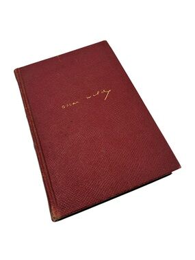 1909 De Profundis Oscar Wilde Ravenna Edition G.P. Putnam's Sons Antique Book